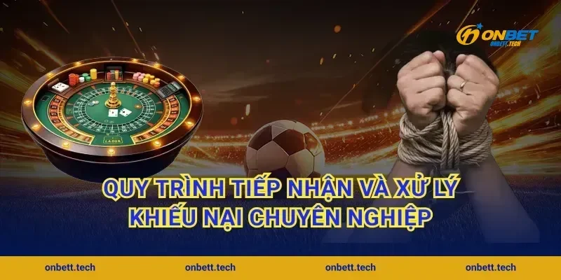 Quy trình tiếp nhận và xử lý khiếu nại chuyên nghiệp